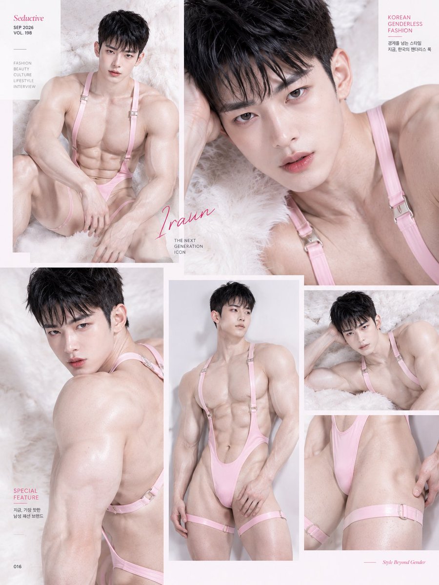 noctt_AI's tweet photo. Seductive 2026년 9월호 (fake)

메인 모델 : 이라운

“NEW ICONS”

#AI #AIart #AImale #AIイケメン
#게이 #gay #ゲイ #male 

* All images are AI-generated and do not depict real people https://t.co/B8i9GsiyDL