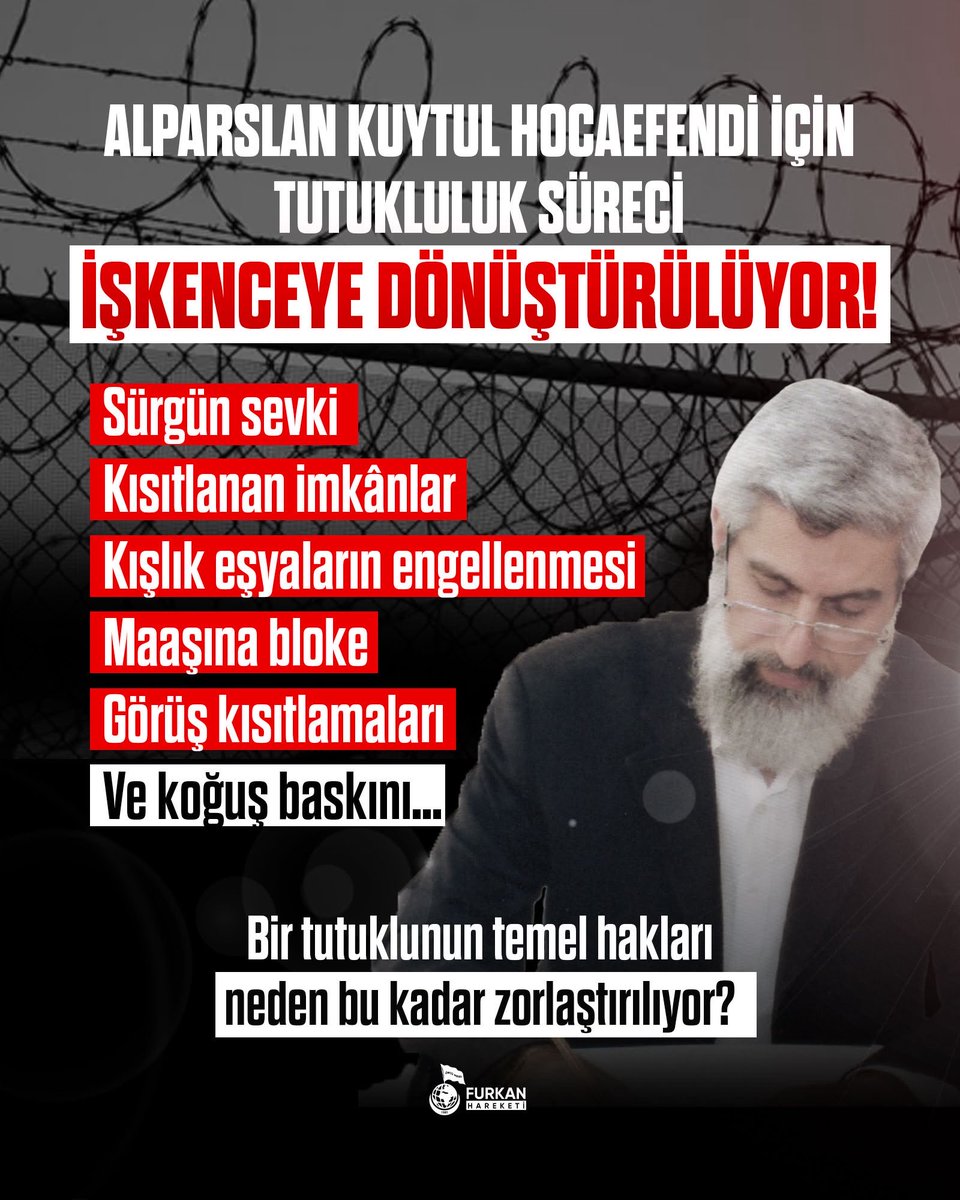 Sandik1806's tweet photo. #YargıEliyleZulüm
Dumlu1Nolu IşkenceEvi
AlparslanHocaya Ozgürlük https://t.co/w6rEh6GOSA