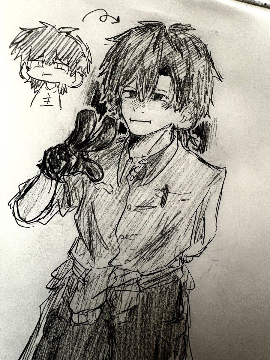 nushi3's tweet photo. 服考えるの苦手_:(´ཀ`」 ∠):  #oc #イラスト
#オリキャラ https://t.co/cbMRvtZiRA