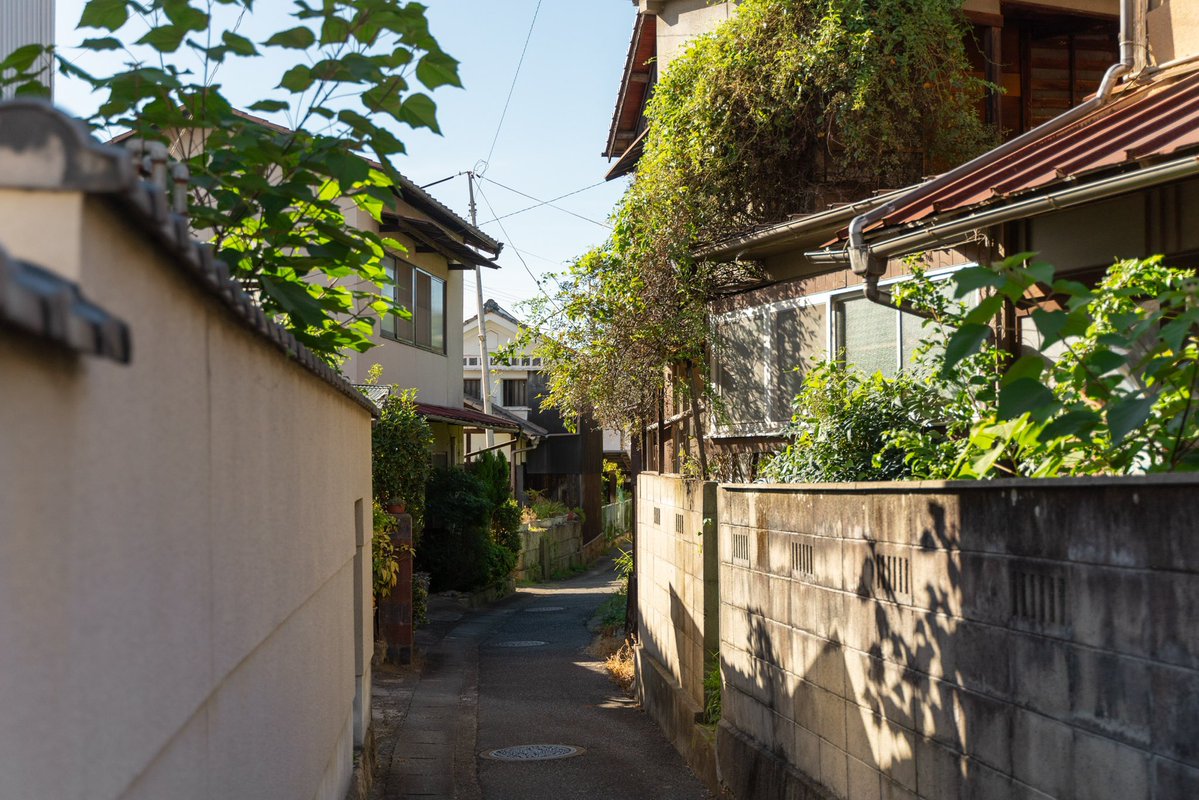 puma4164t's tweet photo. Alley in an old town https://t.co/OJfNBW2GMm