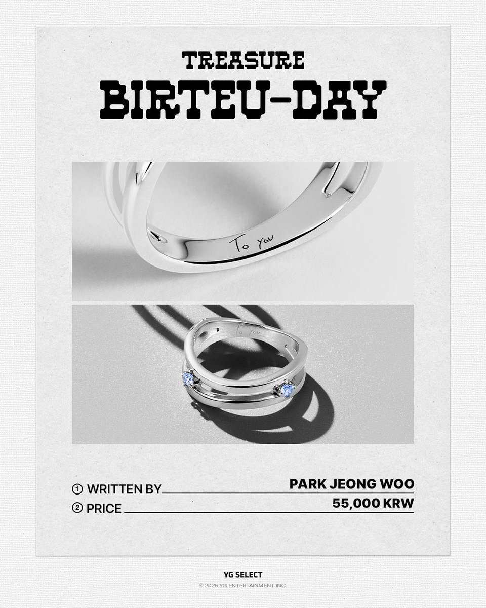 jkxstore's tweet photo. รับพรี 💍 PARK JEONG WOO’S RING PROFILE

ราคา 1450.- 

🚚 ค่าส่ง EMS 50

รวมกลับไทยแบบแอร์✈️

สั่งสินค้าทาง DM

ปิดรับ 28/9 เวลา 12:00น. 

#ตลาดนัดtreasure #ตลาดนัดเด็กสมบัติ
#จองอู https://t.co/VdL8ERdJR2