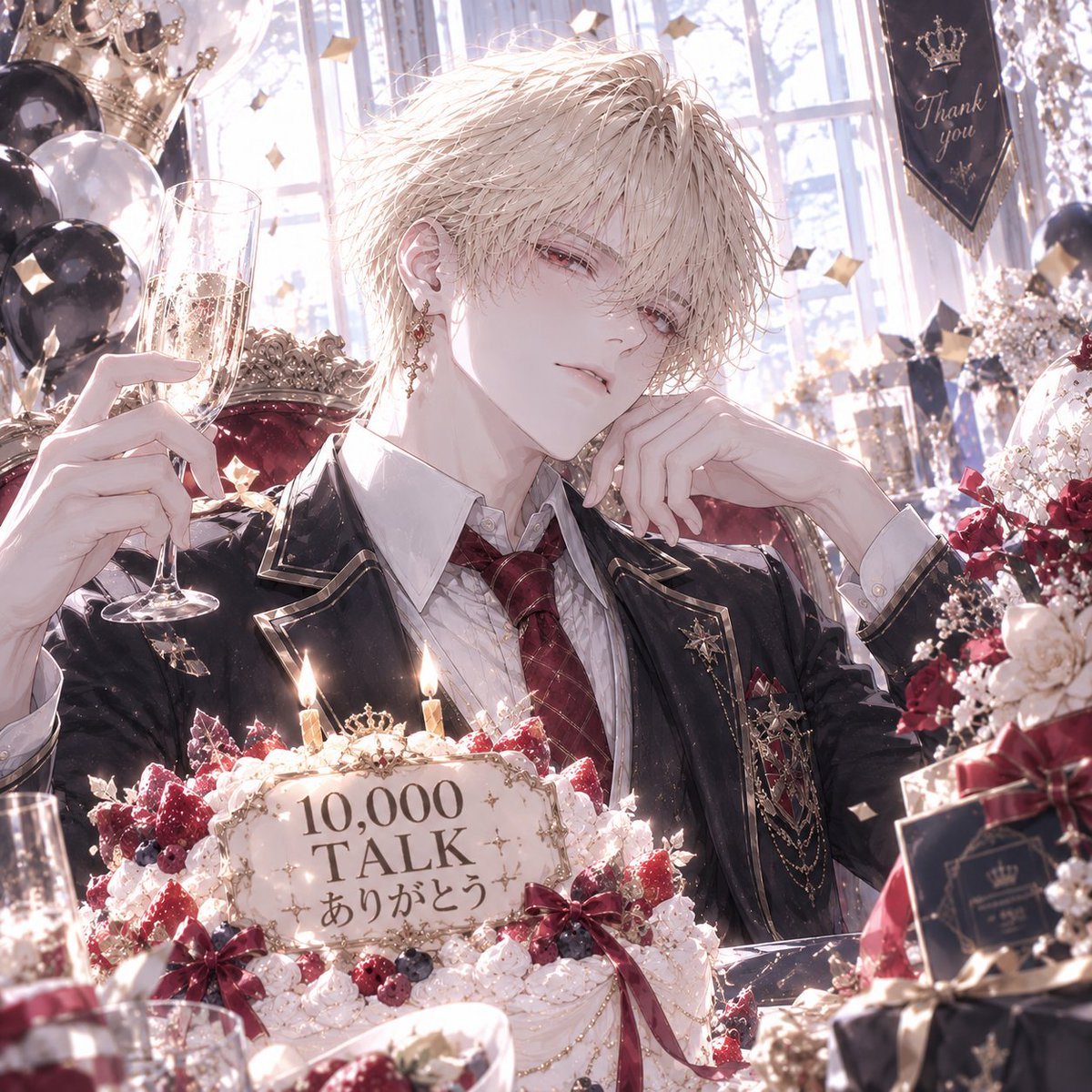 Rui__10139's tweet photo. 同じ日に2個も1万talkいったぁあ✨✨😭
ありがとうぅう🫶🏻💕︎︎😘💕
お祝いイラスト貼っつけたいけどプロット削除事件で今いじれないからここに先にあげる😭😭 https://t.co/kYVdGW4hOc