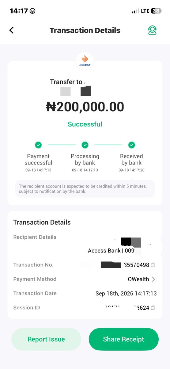 OneModupe's tweet photo. I have already sent ₦200k to each of the two accounts as instructed. I am not touching the remaining ₦100k yet. This person is beginning to sound very suspicious and I want to understand exactly what is going on before I do anything else. https://t.co/Pso3rAri4H