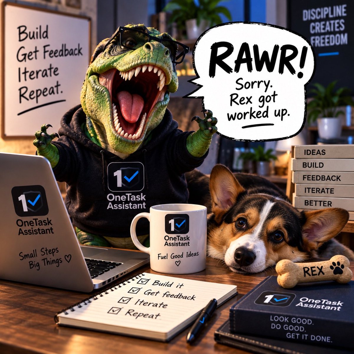 RexOneTask tweet picture