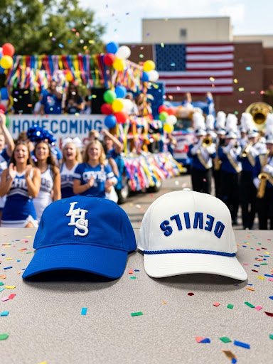 Arnold_BSB's tweet photo. We will be selling hats and game programs tonight at the homecoming football game. Come see our coaching staff’s table at the game to support Blue Devil Football and Baseball all at once! Go Blue! 

$25 Blue classic hat 
$35 White rope hat
$5 Football game program https://t.co/z6SzP53JNh