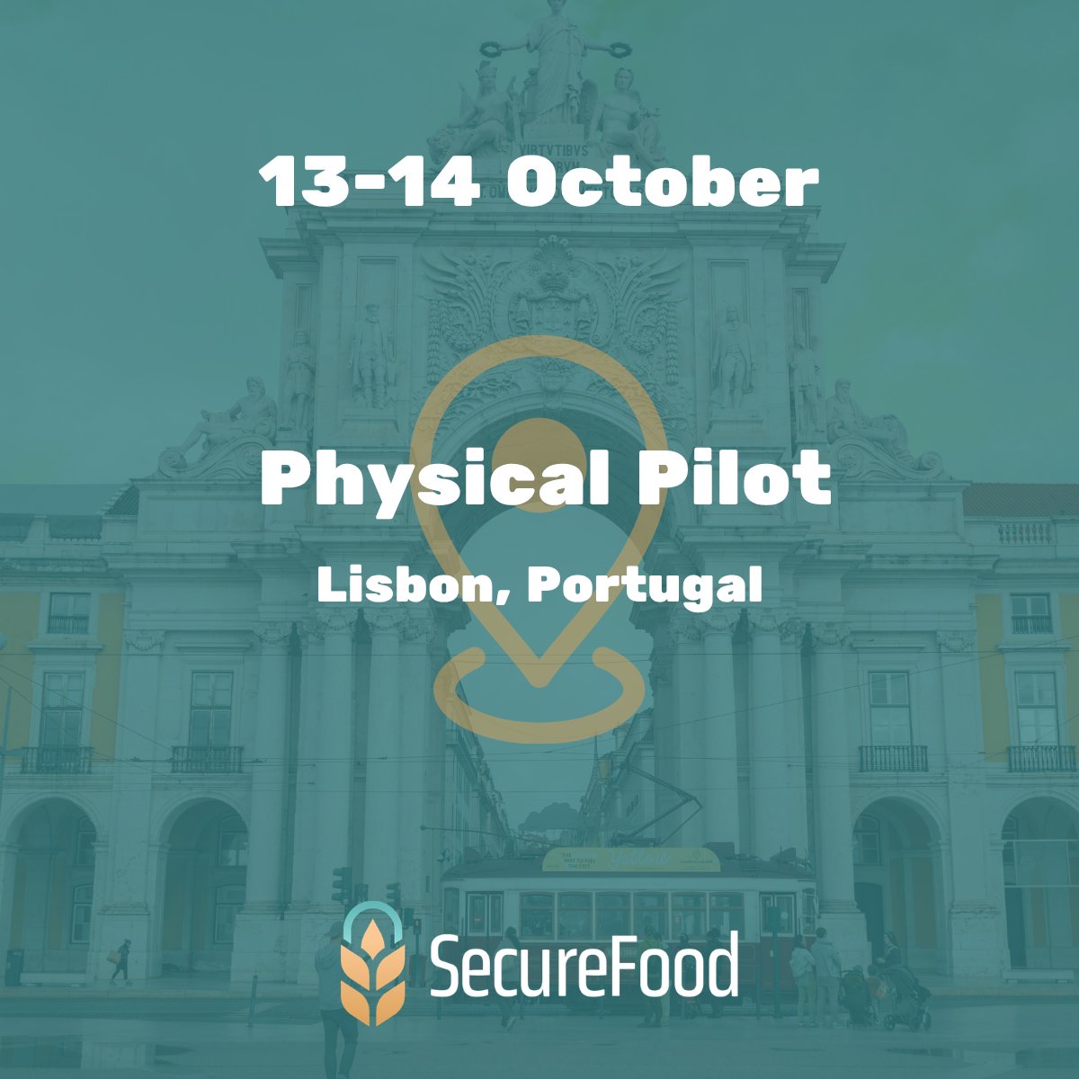 SecureFoodEU's tweet photo. The SecureFood consortium will meet in Lisbon to review project results, test the tools and prepare for the final version and last round of piloting in early 2027 ✅

Members of our Extended Stakeholder Group will also join an online session. 

Sign up: https://t.co/zh55XEvrDl https://t.co/SczsQPC5nz