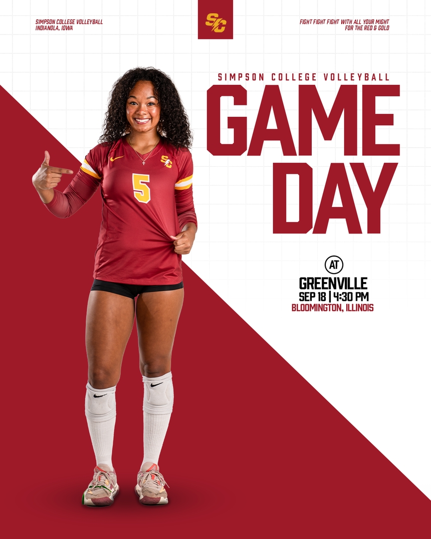 scstorm_vb's tweet photo. GAME DAY | Simpson College Women's Volleyball takes on Greenville University today in Bloomington, Illinois!

https://t.co/mdYQYEiKb2 https://t.co/L2pk9DdVpW