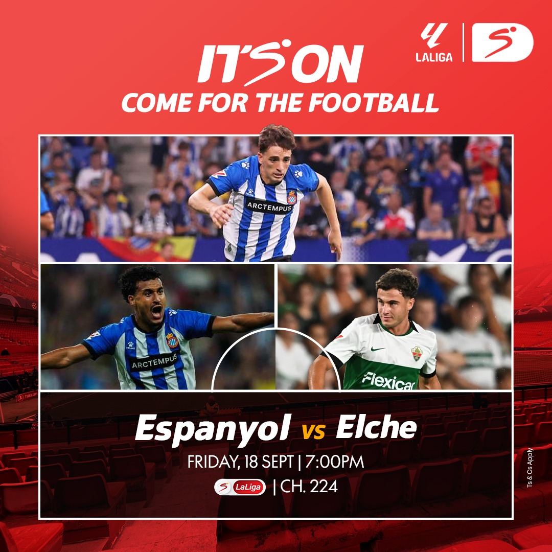DStv_Ghana's tweet photo. Espanyol are at home, but can they make it count against Elche? 👀

Who are you backing to take all 3 points? 

Catch it LIVE in HD on SuperSport!
#LaLiga #SSFootballONDStv https://t.co/Gqka9wWukG