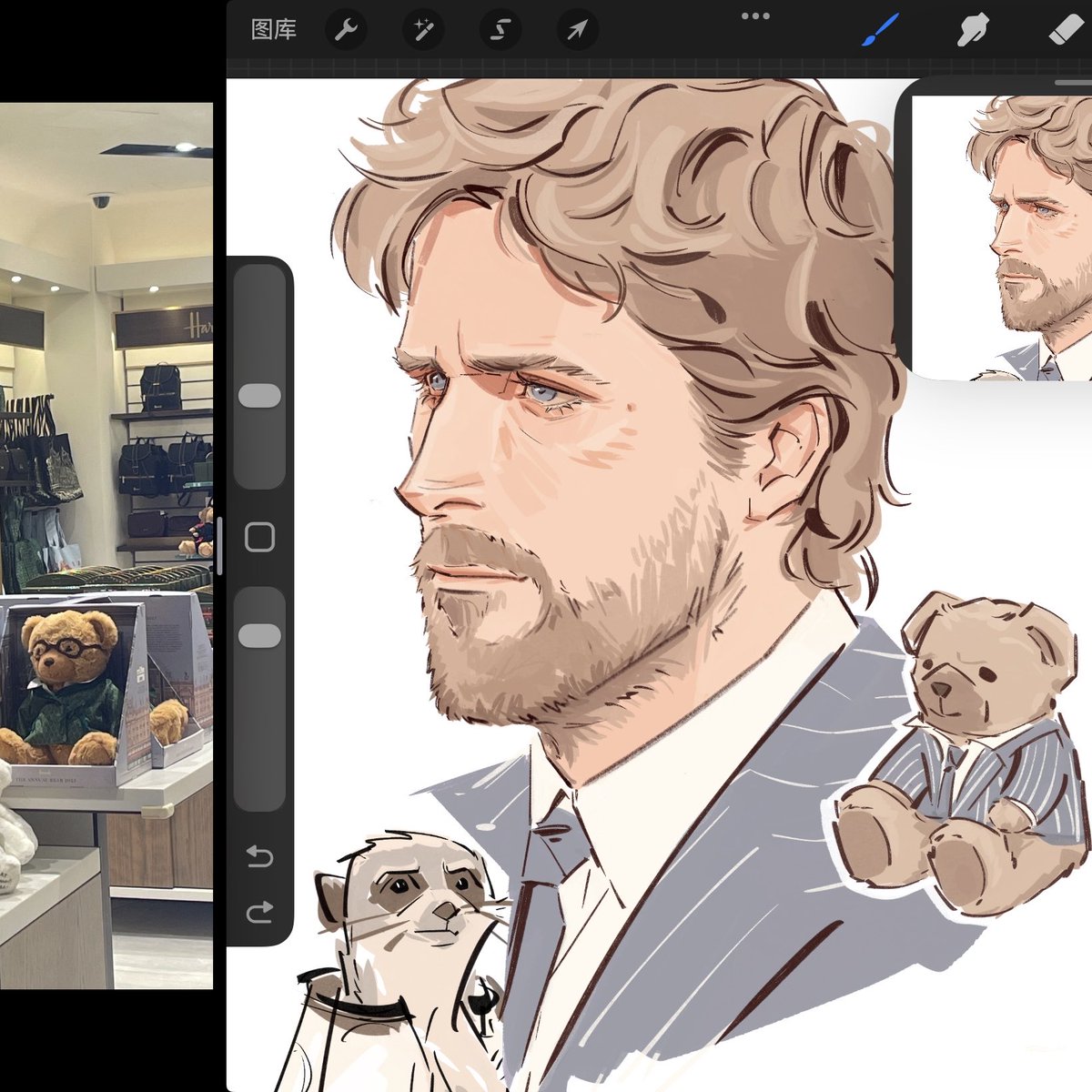 Oriixc's tweet photo. trying out new brushes https://t.co/Yzpv33UkXq