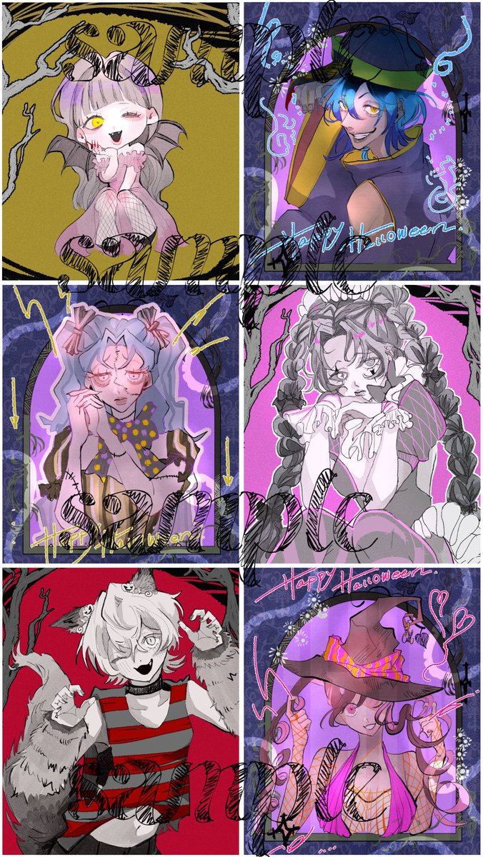 mabu_jan's tweet photo. 🤡🍬お知らせ🎃🦇

ハロウィン限定イラスト依頼開始します❕
ご依頼は一旦5件までお受け致します✨️

🎃納期は最大で10月11日まで
🎃ラフ提出なし

本日23時30分から先着で受け付けます✨️
気になる方は、見積もりだけでもお気軽にDMください✉️ https://t.co/klRcoLS8my