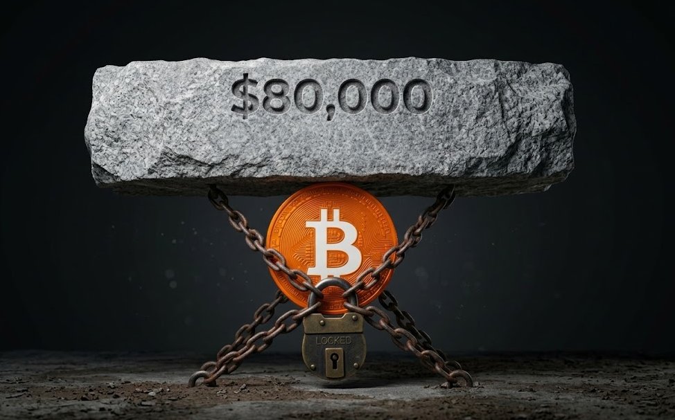 BitcoinArchive's tweet photo. JUST IN: $7B CoinShares says Bitcoin unlikely to break $80k as Iran war keeps inflation high, freezing liquidity. https://t.co/k6OcYE9sMR