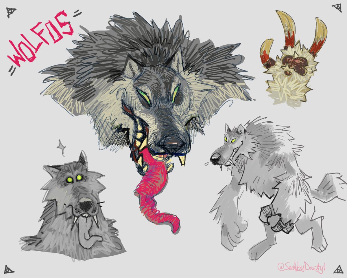 SnobbyDactyl's tweet photo. i can NEVER get tired of wolfos i love them so much😭💙💙🐺 https://t.co/tPvI3nxXqZ
