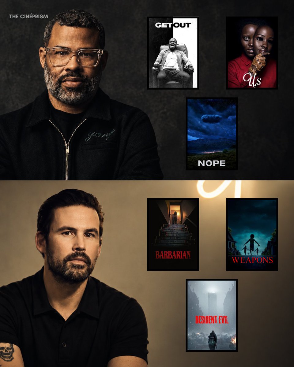 TheCineprism's tweet photo. Jordan Peele or Zach Cregger https://t.co/R0Nc0VM6og