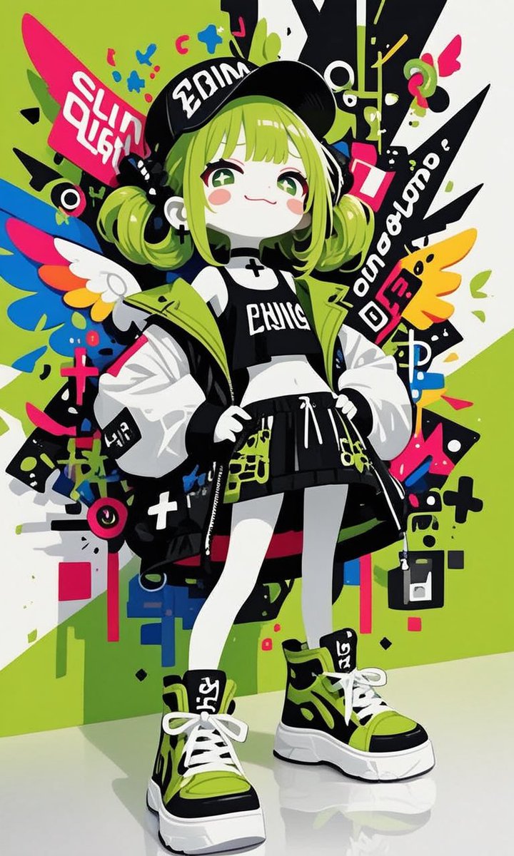 AI_prayer's tweet photo. @takeyan4562 ありがとうございます😊
PixAIで生成した元イラストはこちらです。
立体の見せ方を考えて作っていました。チャッピーで3D化した時にこのままだと面白くないなと思い、背景を3D、キャラを2Dで作ってみました。キャラはもっとペラッペラにしても面白いかもしれませんね。 https://t.co/4RPcvm03qo