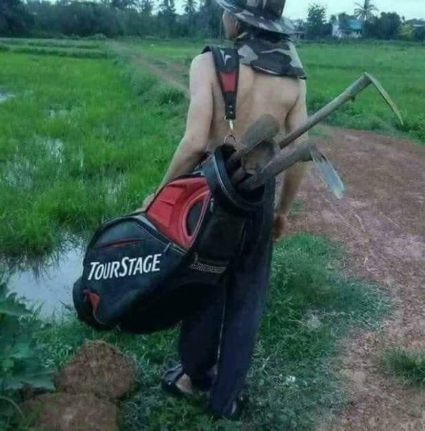 chulosat's tweet photo. jung satu otw ngegolf 
#NewProfilePict  
#golfwithkentos💜 https://t.co/GfQLr7aLlY