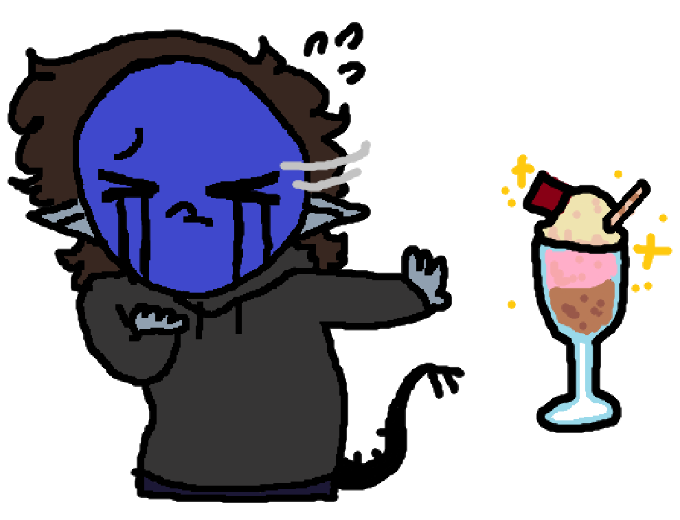 ZeeizMe_'s tweet photo. i like to think EJ is so used to eating organs and red meat his pallet isnt used to sweets anymore so he doesnt like them because they overwhelm his senses... no fancy ice cream for Jack... https://t.co/s4zhUWXhbY