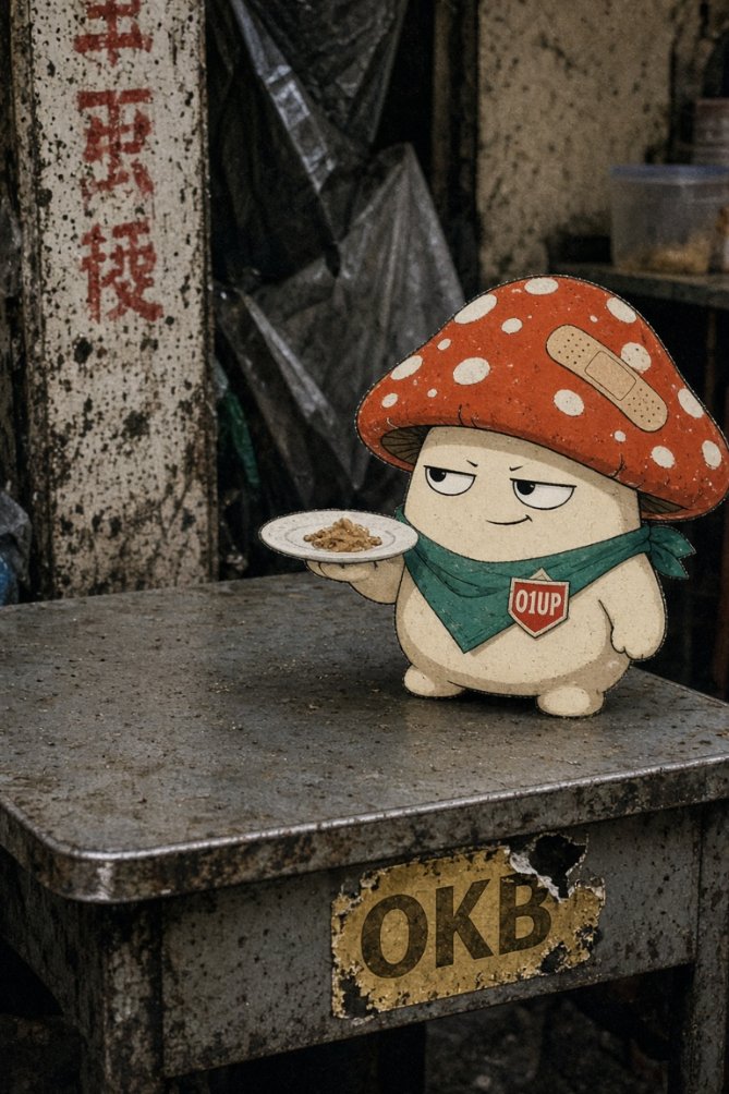 o1upcto's tweet photo. @Wangduanniao Want some mushroom?

Pair is OKB.

$O1UP https://t.co/CAaYfgoSQ4
