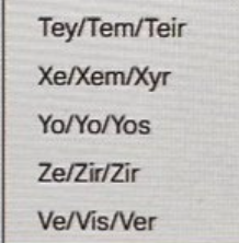 dshensmith's tweet photo. @sharrond62 What the hell is this? This is not helping anyone. Pronouns aren't a pick 'n' mix. https://t.co/i7r14QBQDz