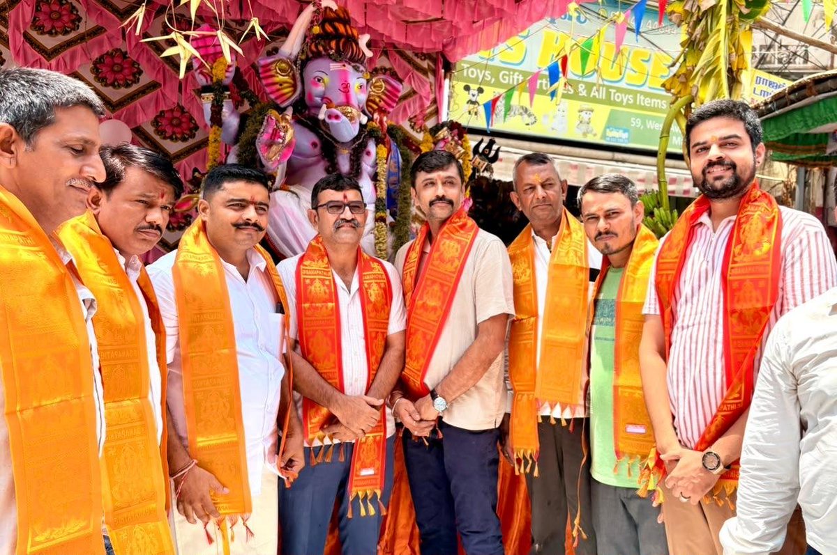 AshokkumarTNBJP's tweet photo. गणपति पंडाल के कुछ आधुनिक झलकी वीर विनायक मदुरै 2026 https://t.co/YulfWuNZNF