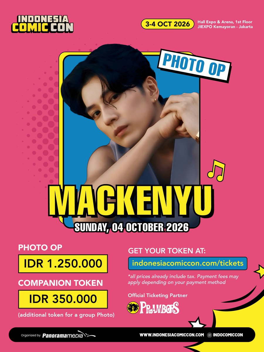lost_in_zoro's tweet photo. #indocomiccon

Selfie with Mackenyu : 1.250.000 (plus 350.000 for each additional person)
Autograph : 1.000.000

Aq ingatkan kembali :
1. Utk ttd ada kemungkinan Macken sibuk ttd jd ga nengok sama sekali (jadi klo baperan jgn ambil ini ya)
2. Utk selfie yg ngejepret Macken, pake hape kalian. Tp inget ini bakalan secepat kilat, belum tentu bisa ngmg ya. Dia jg introvert, jgn harap dia chatty gitu yah 🙏

Sebelum beli harap dipikir baik2 krn ini harga ga murah. Jgn sampe kalian ngarep ketinggian ujung2nya kecewa n komplen 🙏 beri kesempatan utk fans beneran yg nerimo2 aja diapain juga 🤣