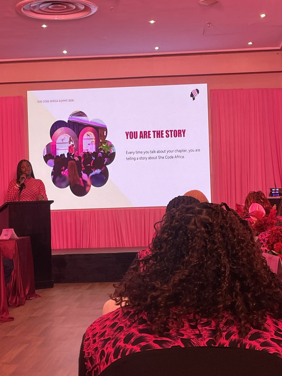 Breakthroughbee's tweet photo. There’s always so much more to learn about community and programs, that’s why I knew I had to be here at the volunteers summit by @SheCodeAfrica 
I have learnt so much and unlearned so much today! How to design programs and how to become architect of change
#SCAVolunteersSummit26 https://t.co/hOQV6gjyCM