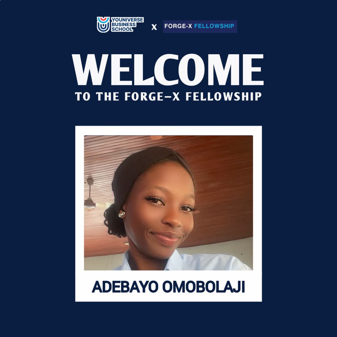 TheForgeXFellow's tweet photo. Welcome to The Forge-X Fellowship; disrupting industries, building ventures, and transforming the continent.

This is where ideas are tested, skills are sharpened, and possibilities are turned into action.

We’re rooting for you! https://t.co/yOz7tYFMxy