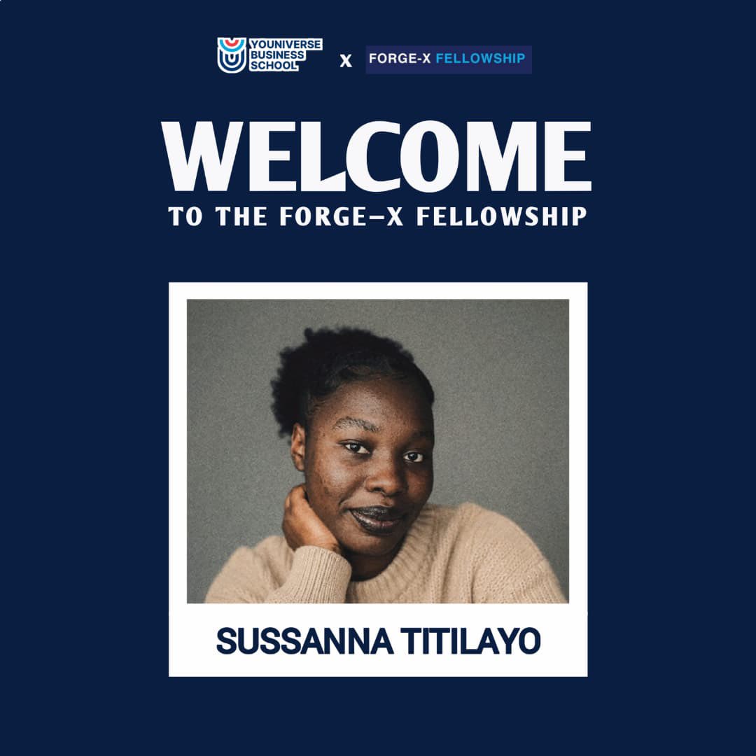 TheForgeXFellow's tweet photo. Welcome to The Forge-X Fellowship; disrupting industries, building ventures, and transforming the continent.

This is where ideas are tested, skills are sharpened, and possibilities are turned into action.

We’re rooting for you! https://t.co/yOz7tYFMxy