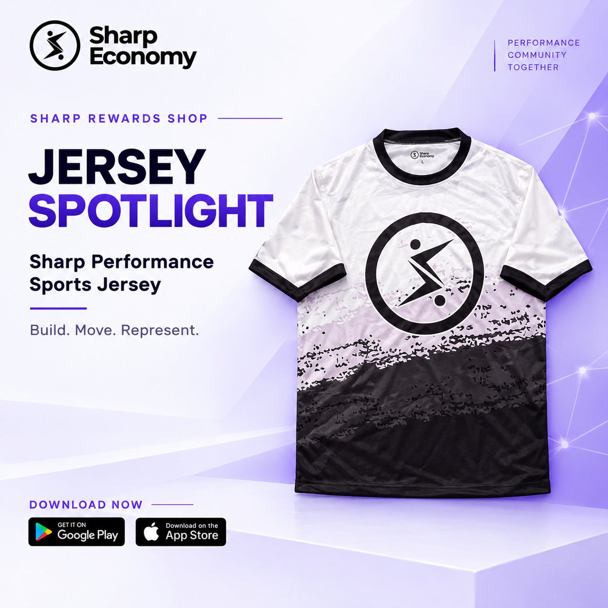 SharpEconomy's tweet photo. Where would you wear the Sharp jersey? 👕

The Sharp Performance Sports Jersey brings a clean, athletic look to the Sharp Rewards Shop.

Where would you wear it first?

#SharpRewards https://t.co/EqQMGfrQh1