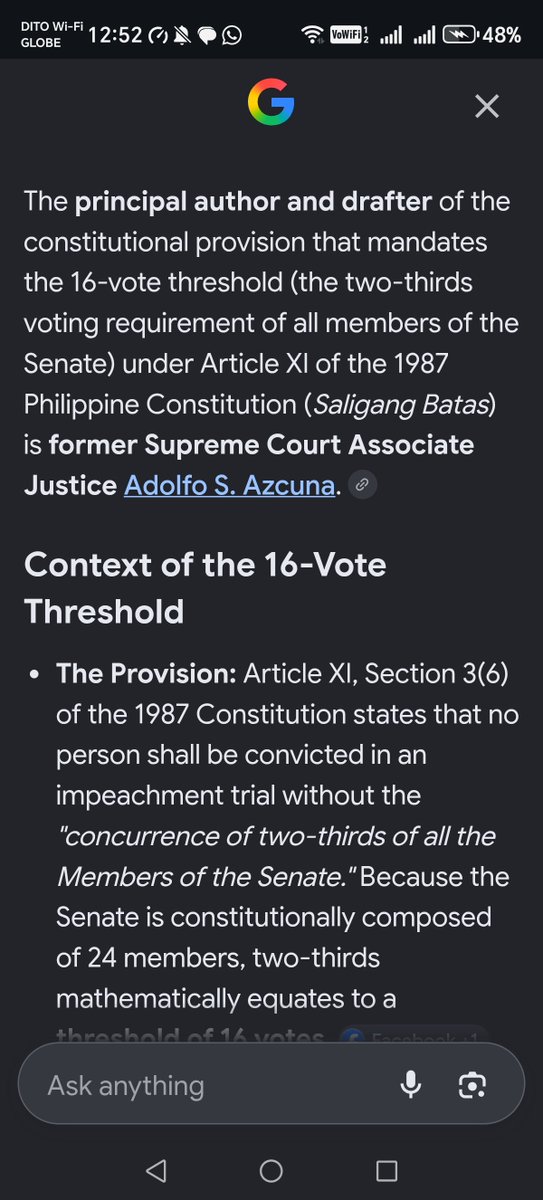 nathaniel190706's tweet photo. @euron2010 @mayeth94469263 ALL MEANS ALL NGANI. Lahat ng senador.. mas maalamnpa kayo sa prinipal author ng 16 votes treshold..😅😂🤣 feeling abogado yarn? https://t.co/4ExYdpErLD