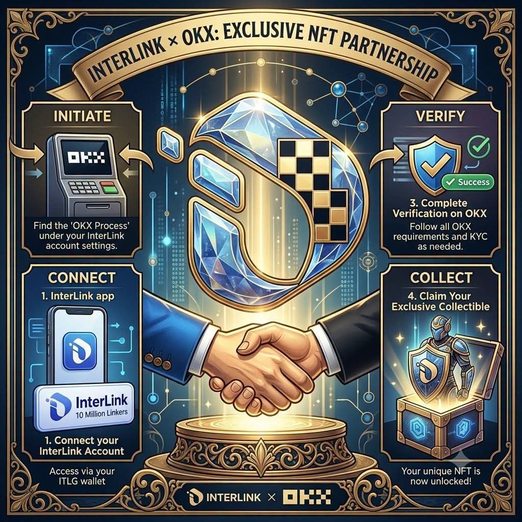 Pravalikajbea's tweet photo. users need to follow the required OKX process through InterLink.
#InterLink #ITLG #ITL https://t.co/Xgz8JQYrPa