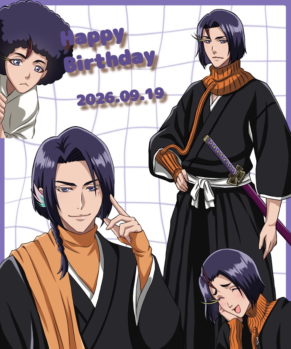 b_eaka's tweet photo. #綾瀬川弓親生誕祭2026

弓親お誕生日おめでとう🎉🎂💜 https://t.co/1LEWiWfUaE