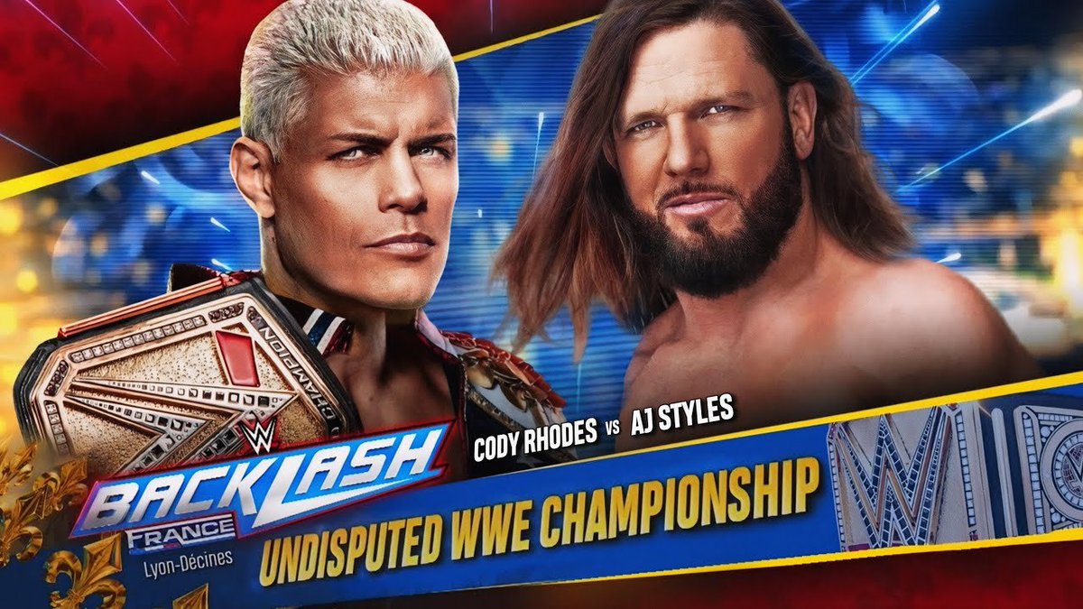 AHMEDRUINMAKER's tweet photo. Cody Vs Styles Backlash 

Or 

Cody Vs Seth rollins Backlash https://t.co/pX1EWrWK8P
