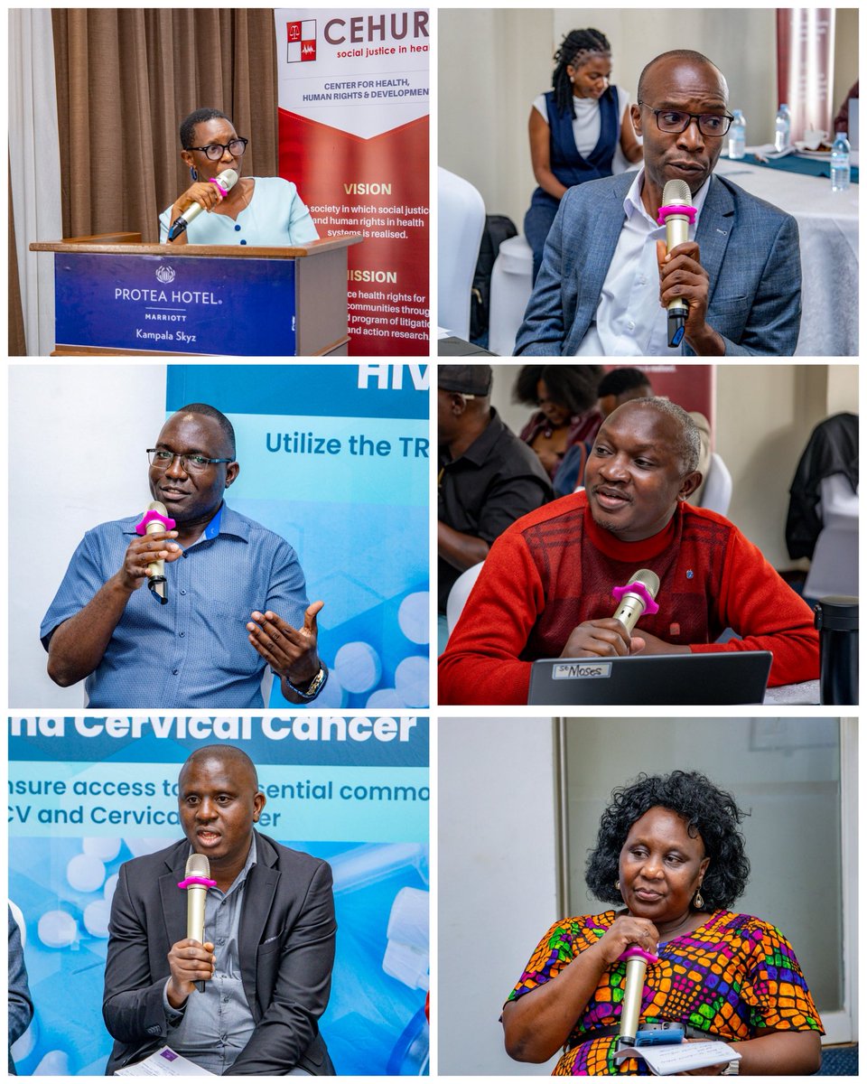 cehurduganda's tweet photo. A Multi-Stakeholder Panel Discussion moderated by Ms @KyomukamaFlavia, ED, @NAFOPHANU || Taking Stock of Progress and Interrogating Barriers to #AccessToMedicines

Dr. Martha Grace Ajulong, Commissioner Pharmaceuticals and Supply Chain, @MinofHealthUG called for policy and legal reforms that support local pharmaceutical production, including technology and skills transfer, greater use of TRIPS flexibilities and a review of the Industrial Property Act. She also noted the need to strengthen implementation of the Health Supply Chain Framework and address financing gaps following reductions in external support.

Amos Ntumanya, Senior Inspector, @UNDAuthority explained that access to medicines goes beyond availability. It also depends on affordability, geographical accessibility, acceptability, safety, efficacy and quality. He pointed to lengthy registration processes and regulatory capacity as some of the barriers that need attention.

James Lubwama, @URSBH highlighted the importance of transparency within the patent system, noting that patent information is published and that stakeholders can access information held by the Bureau within the law. He emphasised that the disclosure function of patents provides an opportunity for government and other stakeholders to understand what has been patented and use that information to inform access-to-medicines interventions.

Dr. Adrian K. Ddungu @Labg_DZ, Uganda Pharmaceuticals and Manufacturers Association highlighted the challenges facing local pharmaceutical manufacturers, particularly financing, market access, affordability and the cost of technology transfer. He called for procurement approaches that provide local manufacturers with predictable market opportunities, creating greater incentive for investment and technology transfer.

Moses @jtalibita, Academia emphasised the role of academia in generating evidence to inform policy and supporting a regulatory impact assessment of proposed reforms to the Industrial Property Act. He also called for stronger links between researchers and practitioners, comparative research, knowledge translation and greater participation of academics in public policy consultations.

𝘛𝘩𝘦 𝘱𝘢𝘯𝘦𝘭 𝘱𝘰𝘪𝘯𝘵𝘦𝘥 𝘵𝘰 𝘵𝘩𝘦 𝘯𝘦𝘦𝘥 𝘵𝘰 𝘮𝘰𝘷𝘦 𝘣𝘦𝘺𝘰𝘯𝘥 𝘪𝘥𝘦𝘯𝘵𝘪𝘧𝘺𝘪𝘯𝘨 𝘣𝘢𝘳𝘳𝘪𝘦𝘳𝘴 𝘢𝘯𝘥 𝘴𝘵𝘳𝘦𝘯𝘨𝘵𝘩𝘦𝘯 𝘵𝘩𝘦 𝘴𝘺𝘴𝘵𝘦𝘮𝘴, 𝘱𝘰𝘭𝘪𝘤𝘪𝘦𝘴 𝘢𝘯𝘥 𝘧𝘪𝘯𝘢𝘯𝘤𝘪𝘯𝘨 𝘮𝘦𝘤𝘩𝘢𝘯𝘪𝘴𝘮𝘴 𝘵𝘩𝘢𝘵 𝘤𝘢𝘯 𝘵𝘳𝘢𝘯𝘴𝘭𝘢𝘵𝘦 𝘜𝘨𝘢���𝘥𝘢’𝘴 𝘦𝘹𝘪𝘴𝘵𝘪𝘯𝘨 𝘭𝘦𝘨𝘢𝘭 𝘢𝘯𝘥 𝘪𝘯𝘴𝘵𝘪𝘵𝘶𝘵𝘪𝘰𝘯𝘢𝘭 𝘵𝘰𝘰𝘭𝘴 𝘪𝘯𝘵𝘰 𝘨𝘳𝘦𝘢𝘵𝘦𝘳 𝘢𝘤𝘤𝘦𝘴𝘴 𝘵𝘰 𝘢𝘧𝘧𝘰𝘳𝘥𝘢𝘣𝘭𝘦, 𝘲𝘶𝘢𝘭𝘪𝘵𝘺 𝘮𝘦𝘥𝘪𝘤𝘪𝘯𝘦𝘴.

#HealthSovereignty 
#LocalProduction