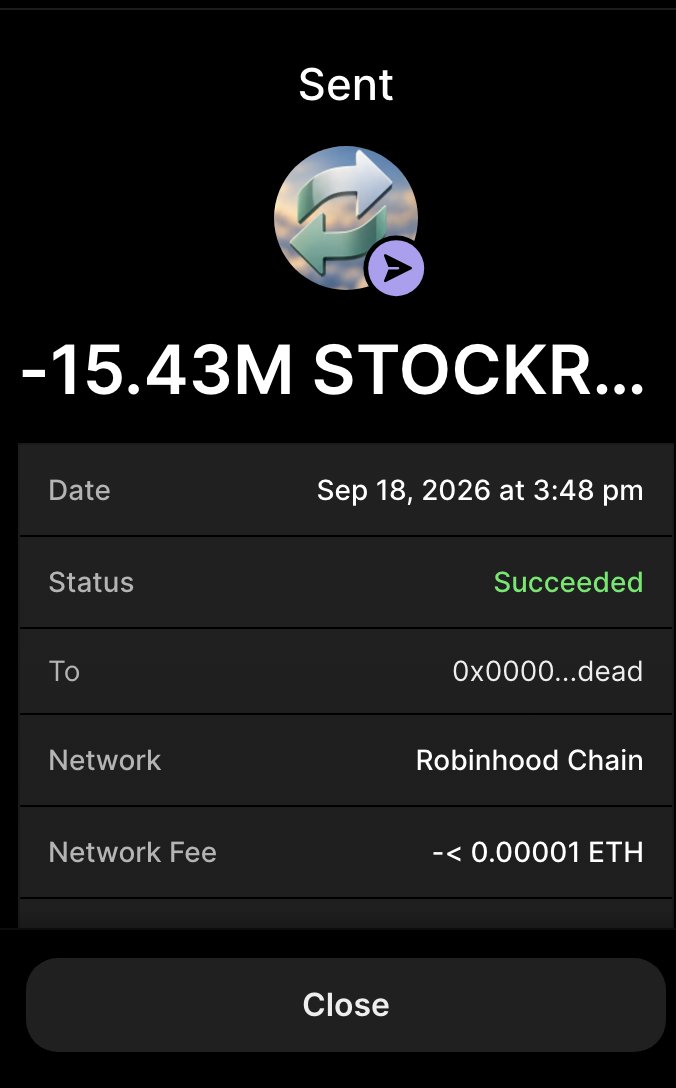 trystockrefi's tweet photo. dev supply has been burnt! - https://t.co/8EPGqchd4F https://t.co/yFbSsGN85R