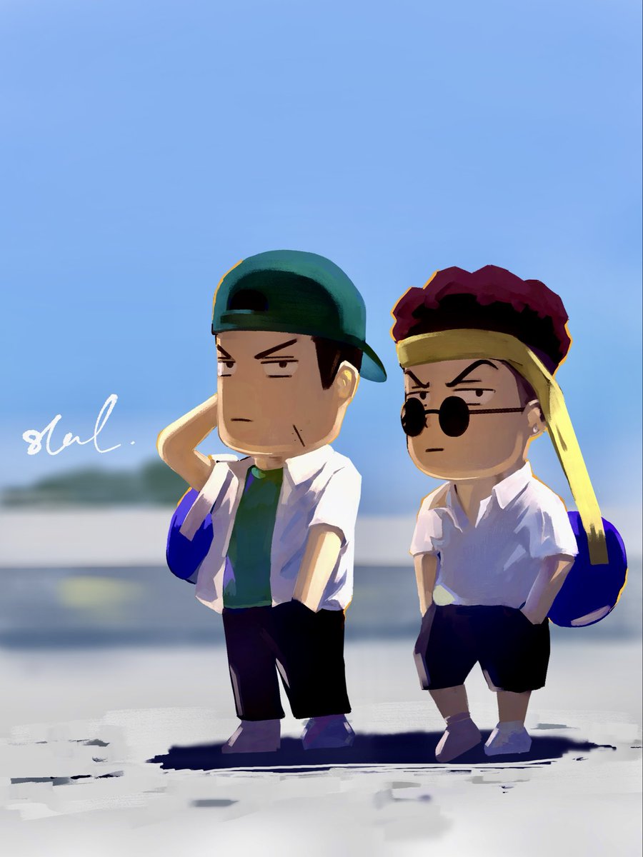 Anio914's tweet photo. スラムダンク　三井、宮城　
#絵柄が好みって人にフォローされたいㅤㅤ https://t.co/YB8nsOBz8k