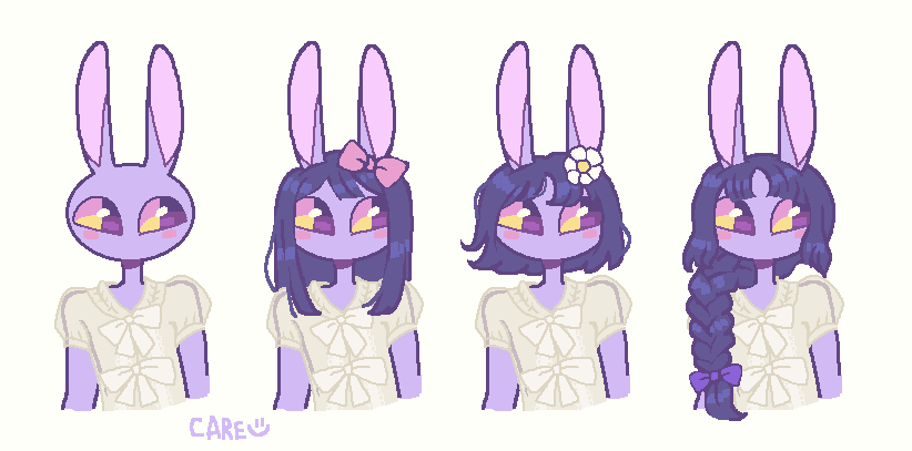 villagerkiki's tweet photo. #tadc #jax doodle of hairstyles https://t.co/NGbYw2wVd1