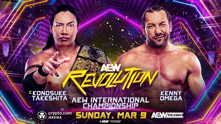 AHMEDRUINMAKER's tweet photo. Okada Vs Takashita Double Or Nothing 

Or

Omega Vs Takashita Revolution https://t.co/Ng6pidhsmx