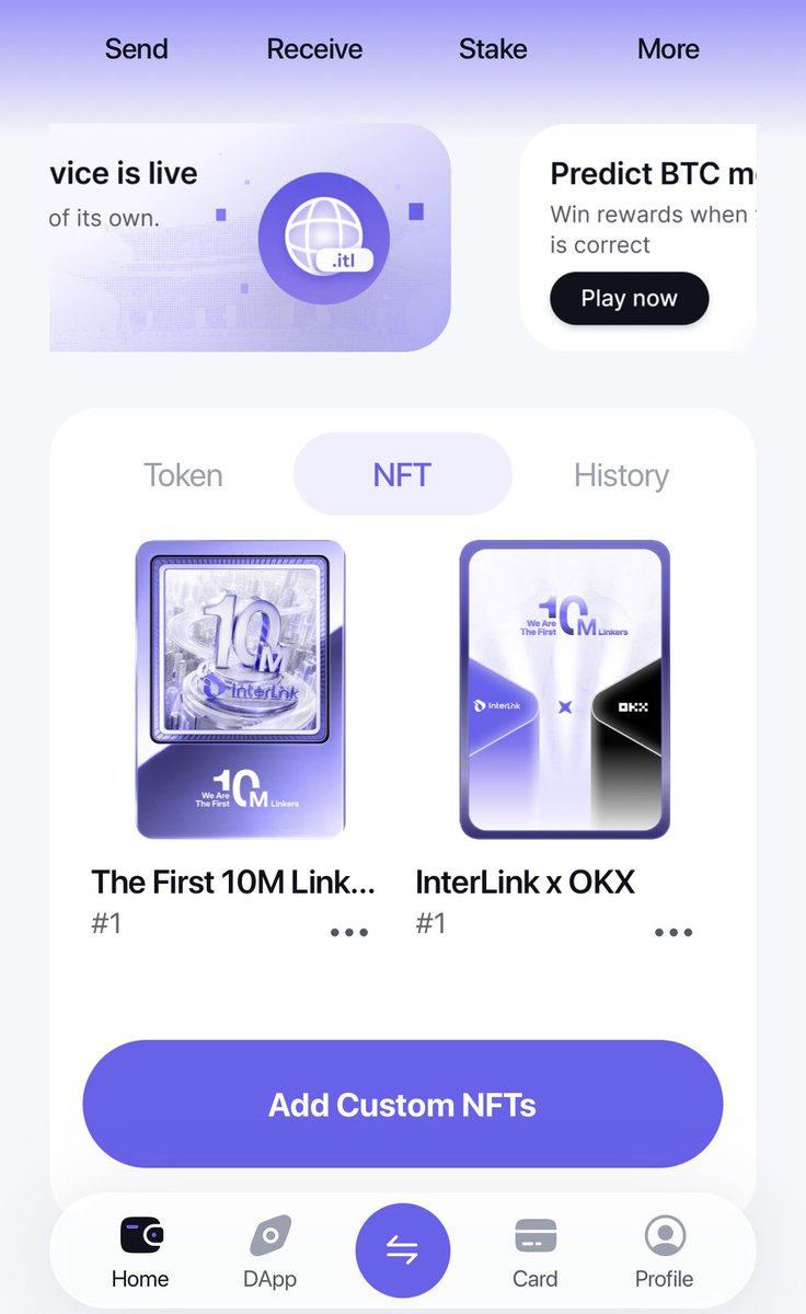 Franck__243's tweet photo. Is @inter_link the next game-changer in the crypto world?
Who among you understands what Interlink is building?

Celebrating 10 million users with @okx — it’s another step forward. I got my 1 ITL and NFT ✅

We’re watching this project.

Meanwhile, I’m buying $ITL. Contact me if you’re interested.