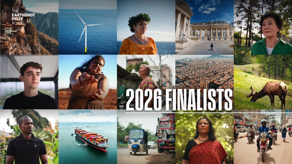 ConservationOrg's tweet photo. We’re thrilled to celebrate the @EarthshotPrize 2026 finalists! 🌎
 
We’re especially proud to support Protect and Restore Nature finalist, the Government of Bhutan.

Discover more about the 2026 finalists here: https://t.co/Xpp4UU8qLC https://t.co/60R37TiyxI