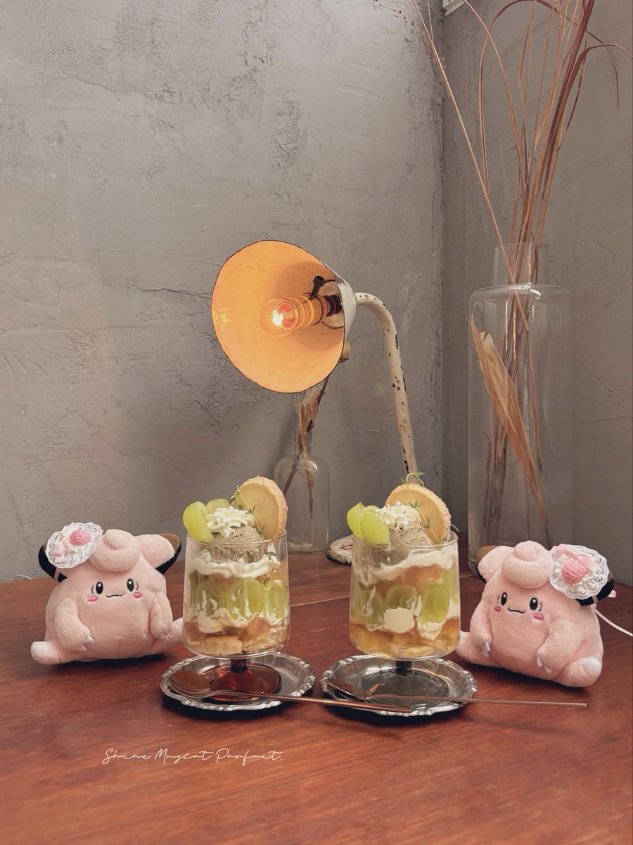 ri_pi35's tweet photo. 𝘈𝘵𝘦𝘭𝘪𝘦𝘳 𝘤𝘢𝘧𝘦 🍨🍂

今回も楽しくて美味しかった🫶🏻
お座りピッピちゃんたち、
いつ見てもかわいいね◀ ̥𐄀৩̫𐄀 ̥▶︎🎀.⋆

#ポケモンfit https://t.co/RczgkNAnGq