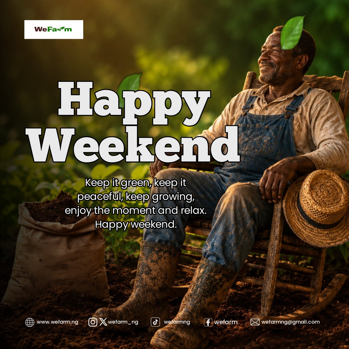 wefarm_ng's tweet photo. Happy weekend https://t.co/VaGRfuXBUI