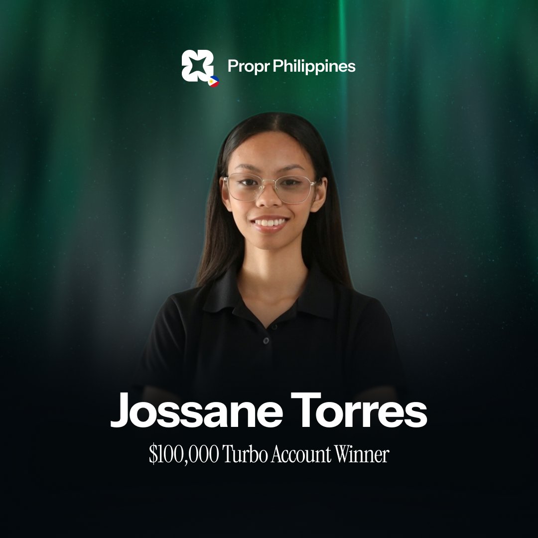 ProprPH's tweet photo. $100,000 TURBO ACCOUNT WINNER  

The winner takes it all  

Congratulations to our first Propr Philippines giveaway winner, @ImTesla_2006 

Thank you to everyone who joined and supported Propr Philippines  

Will you be the next one? Follow Propr Philippines for more updates https://t.co/DbRcGWYNjm