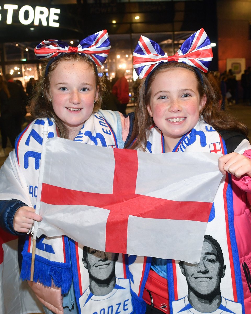 England supporters during a recent Lionesses fixture at King Power Stadium.