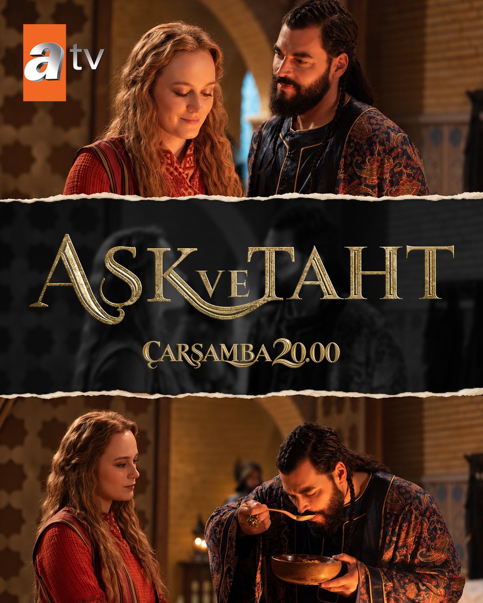 askvetahtatv's tweet photo. "Ben senin sultanınım!" ❤️
#AşkveTaht yeni bölümüyle Çarşamba 20.00'de atv'de.
@atvcomtr https://t.co/1cLQ0pkpT2