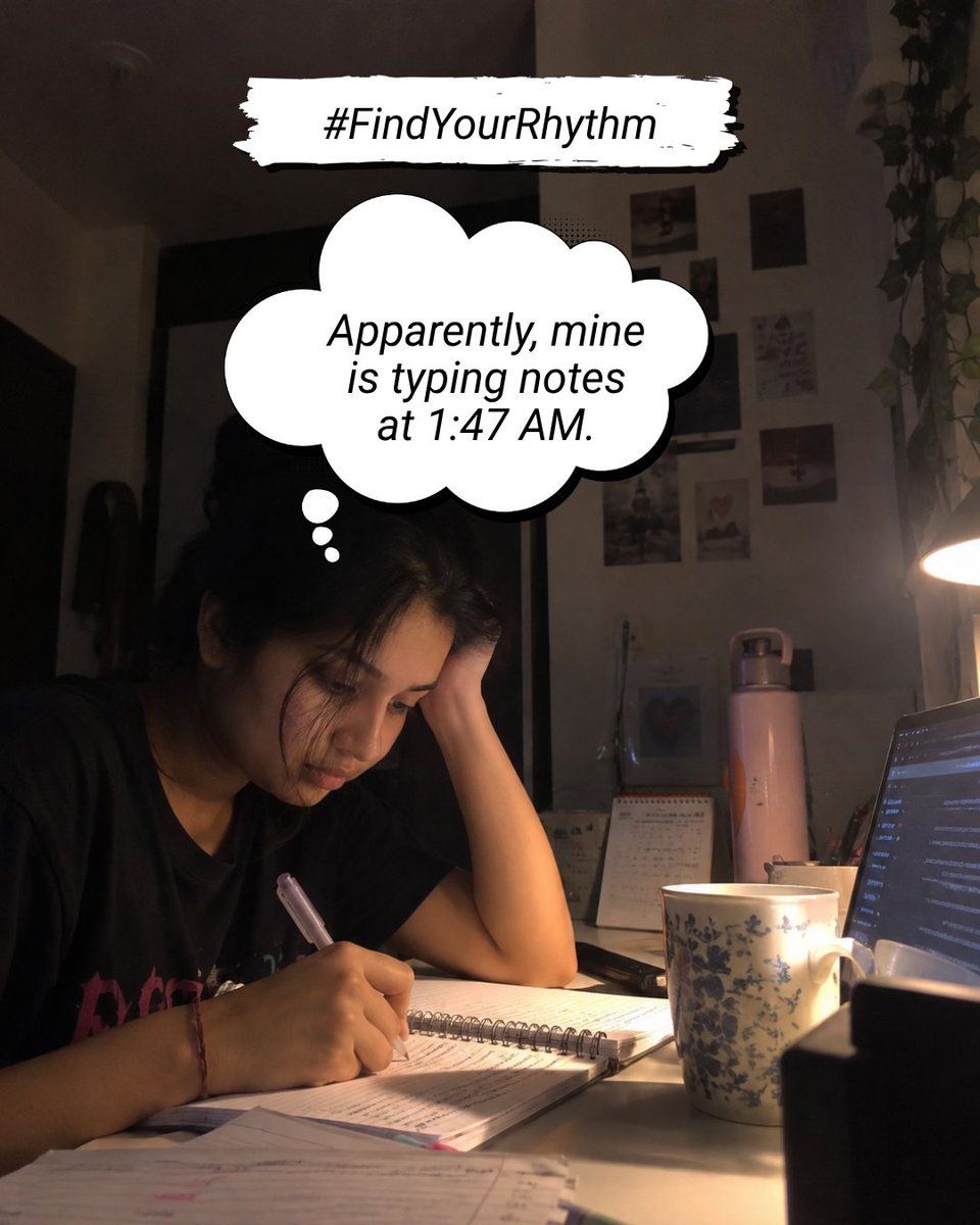 PESUniversity's tweet photo. POV: “We have time” was a scam 😭📚
#FindYourRhythm
#PESUniversity #NavigateTheRealWorld #SpiritOfPES #GoJags https://t.co/68OSjl7cge