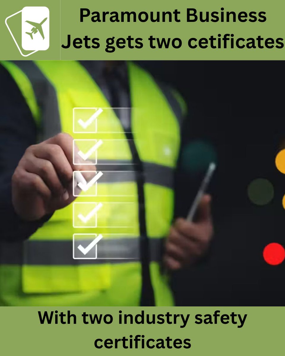 DougGollan's tweet photo. Paramount Business Jets has attained certified broker status from both the ARGUS and Wyvern audit programs. 
https://t.co/lnhbzxfo8e 

#jetcard #privatejet #jetmembership #luxurytravel #businesstravel #privatejets #privateaviation #paramountbusinessjets https://t.co/9uP6xpOgfa