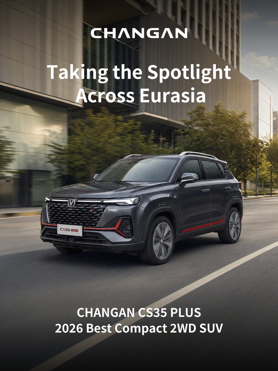 globalchangan's tweet photo. Three category wins at the 2026 4x4 Club SUV of the Year Awards: AVATR 11, CHANGAN DEEPAL G318 and CHANGAN CS35 PLUS. Three distinct models, one shared commitment to mobility innovation.
#CHANGAN #ChanganBuildsTomorrow #SmartYourFuture #VastOceanPlan https://t.co/QzfOBzhdEu