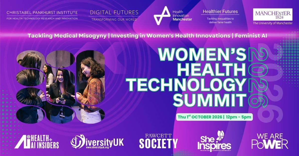 wearepower_net's tweet photo. There is officially 1 week to go until the Women’s Health and Technology Summit, where Simone will be attending in support and helping to judge - it’s going to be a tough one! 💪
Good luck to everyone involved, we can’t wait to see what’s in store!👏
#WeArePoWEr #WomensHealth https://t.co/JIGHWvuUDj