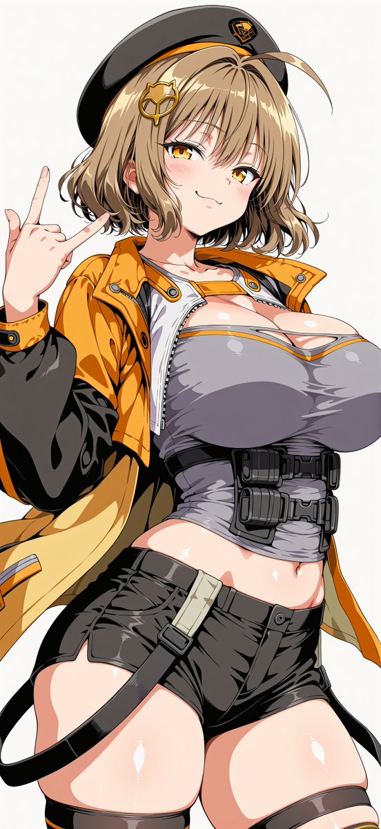 Mikoko_Neko's tweet photo. 昼にお話しをしていましたI Love Youハンドサインをアニスさんにやってもらいましたฅ^>ω<^ฅ✨

ドヤ顔 "smug" + ILYハンドサイン "\m/" のプロンプトを使用して作成しております🖥ฅ( ˙꒳​˙ ฅ)💕

SFW. No nudity, no suggestive intent
NIKKE / アニス
#AIイラスト好きさんと繋がりたい
#AIイラスト https://t.co/lr9BJIVvyU