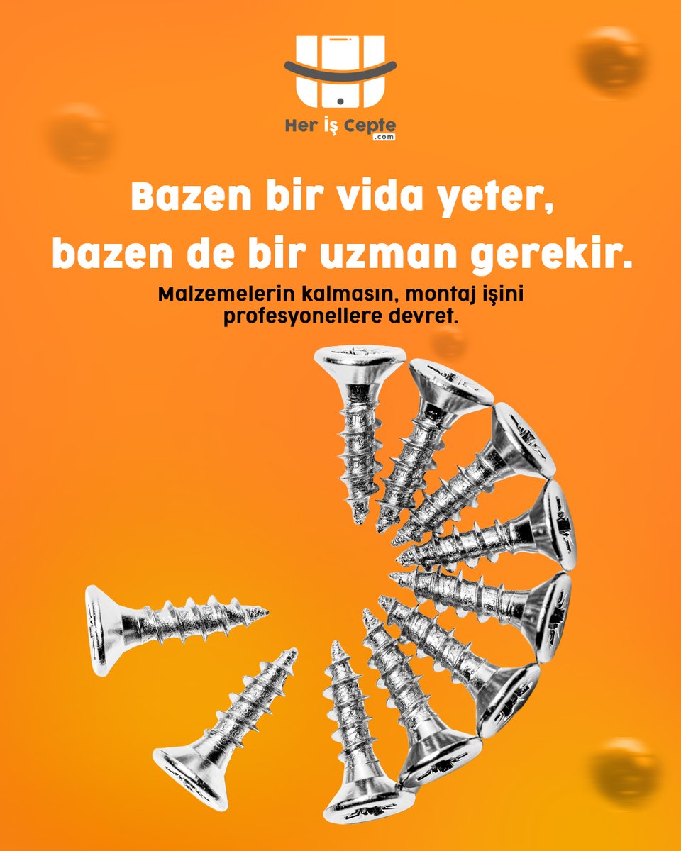 heriscepte's tweet photo. Demonte dolabı 5 saatte kurup elinde kalan 8 vidayla "bunlar zaten yedektir ya" diye kendini teselli eden o kitle... 💀

Bazen bir uzman gerekir. #HerİşCepte’den montajcını çağır, dolabın sapasağlam dursun. 🪛

https://t.co/9updKUgCSm https://t.co/ACcdjRGFb9